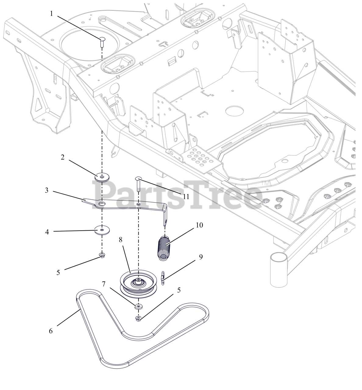 gravely ztx 52 parts diagram