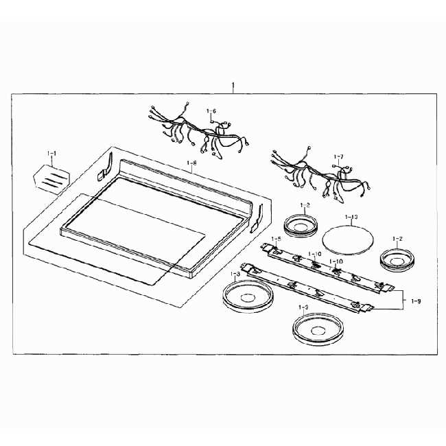 samsung microwave parts diagram