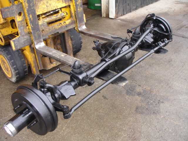 ford dana 44 front axle parts diagram