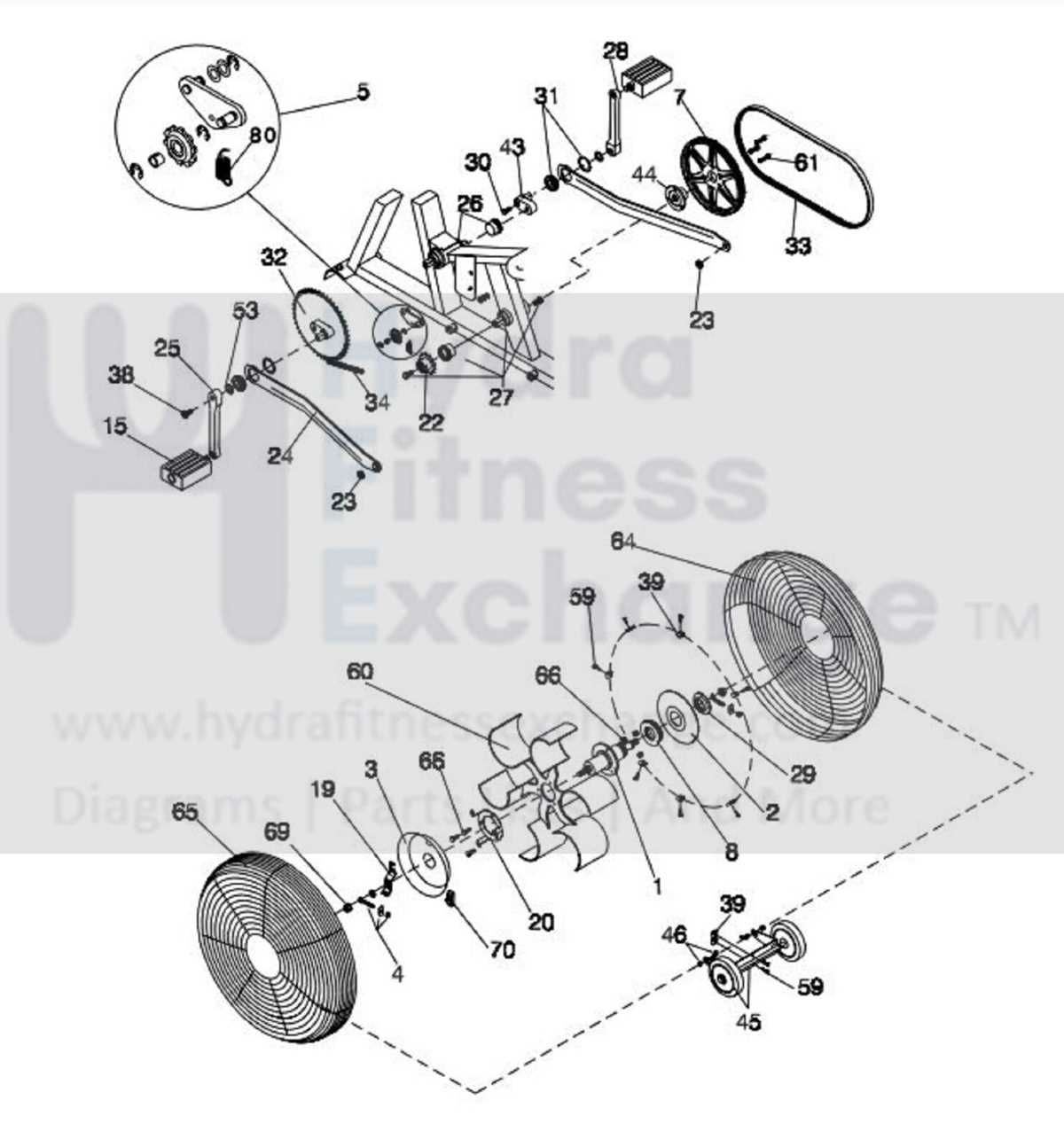 schwinn parts diagram