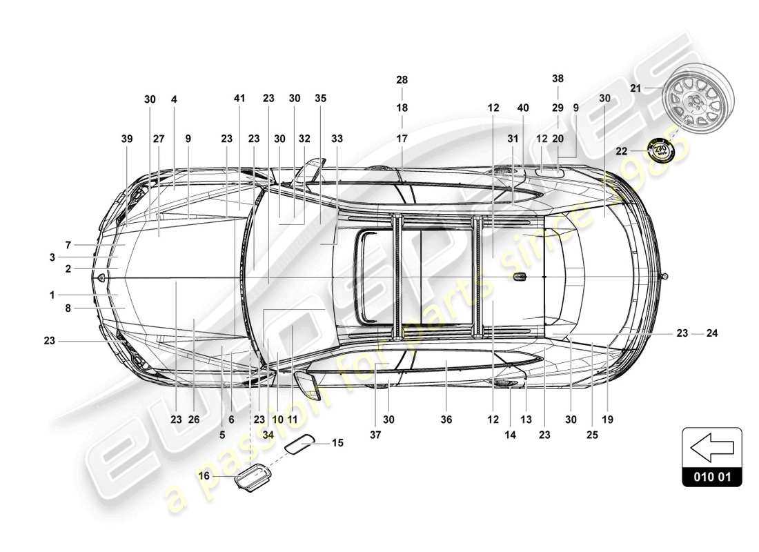 lamborghini parts diagram