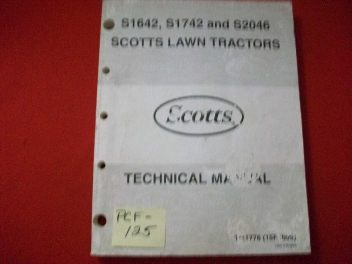 scotts s1642 parts diagram scotts s1642 parts diagram