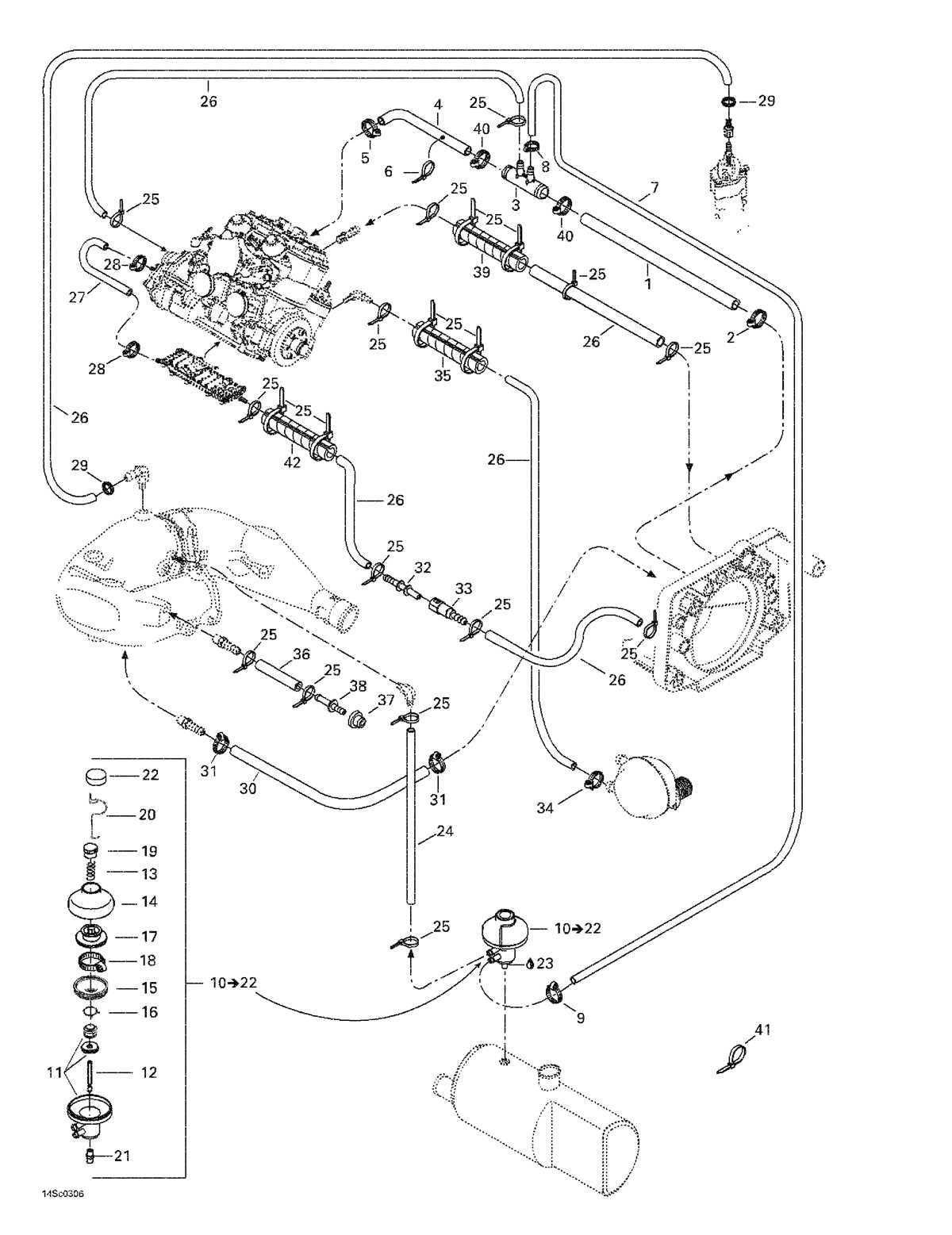 seadoo parts diagram