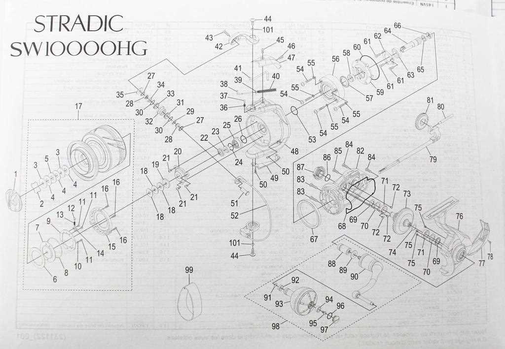 shimano reel parts diagrams