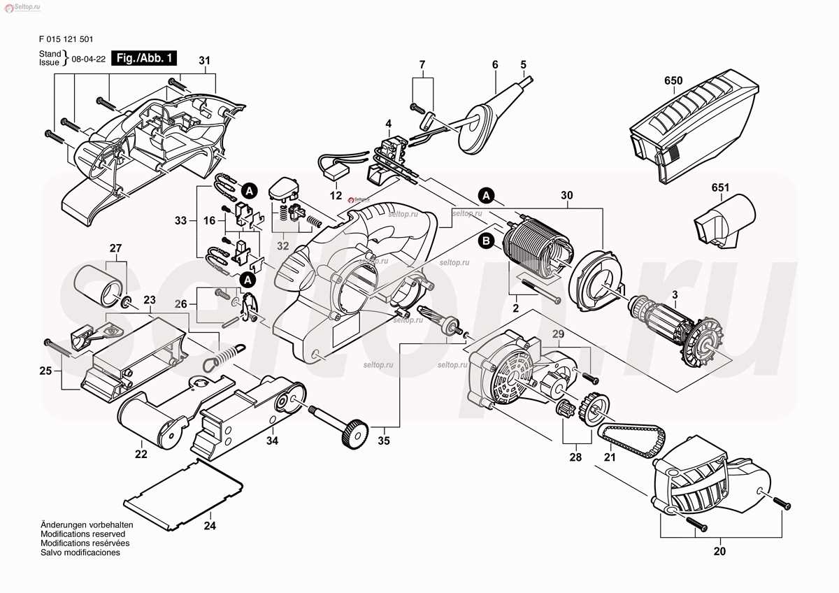 skil saw parts diagram