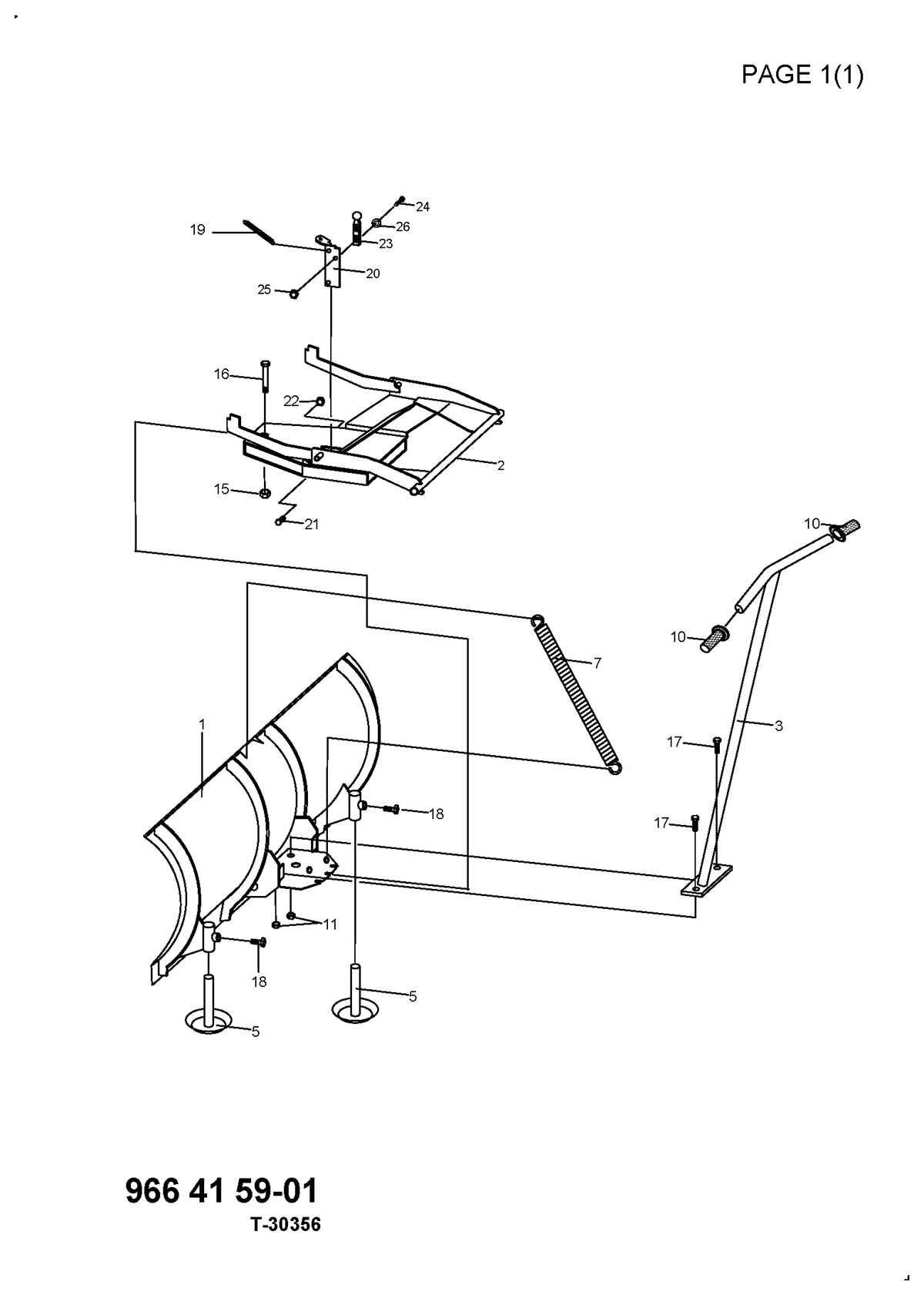 sno way plow parts diagram