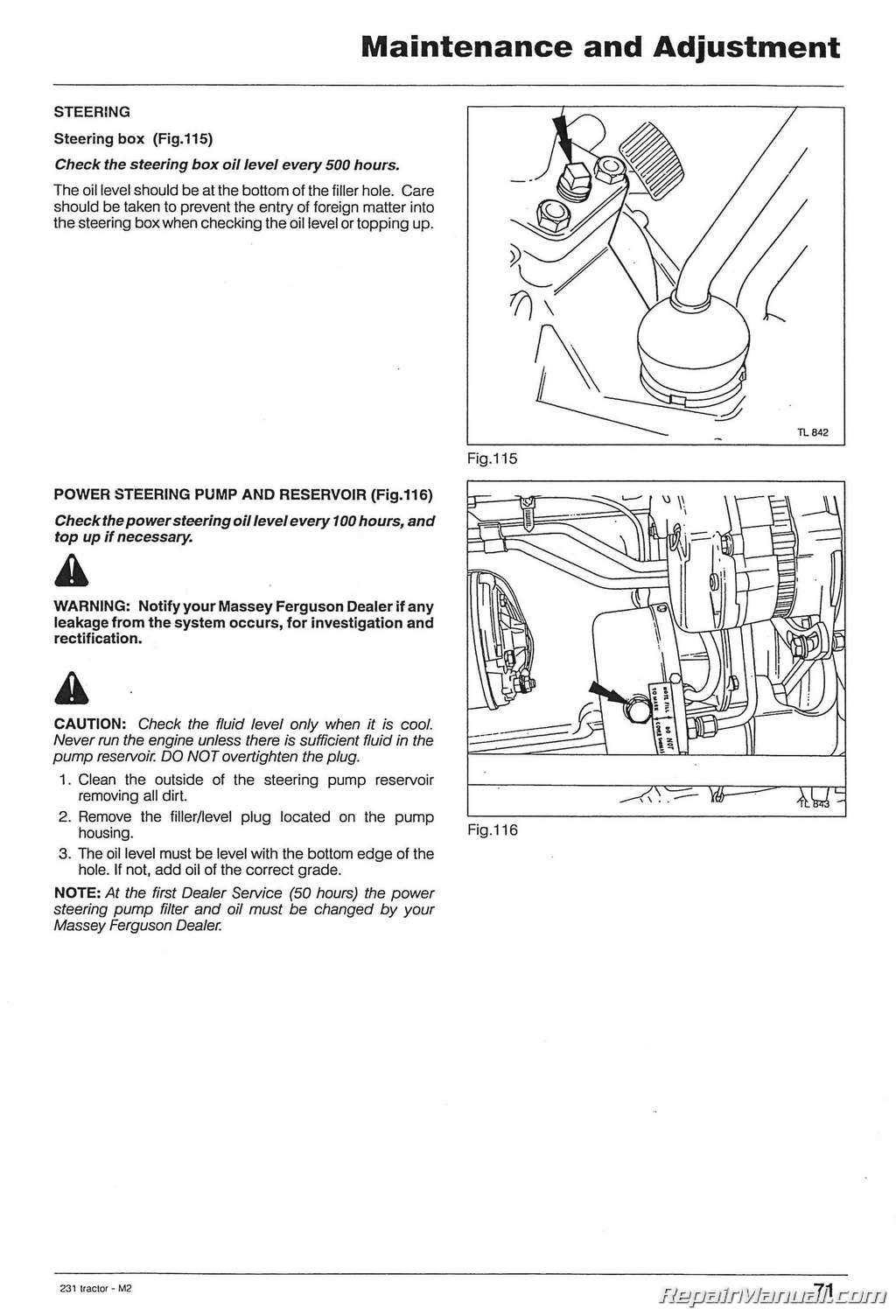massey ferguson 231s parts diagram
