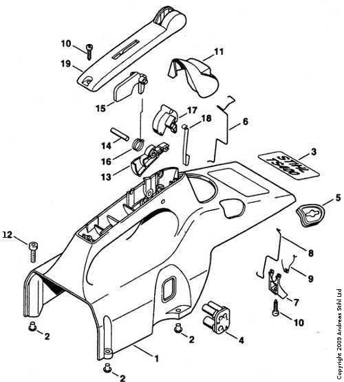 stihl 029 parts diagram