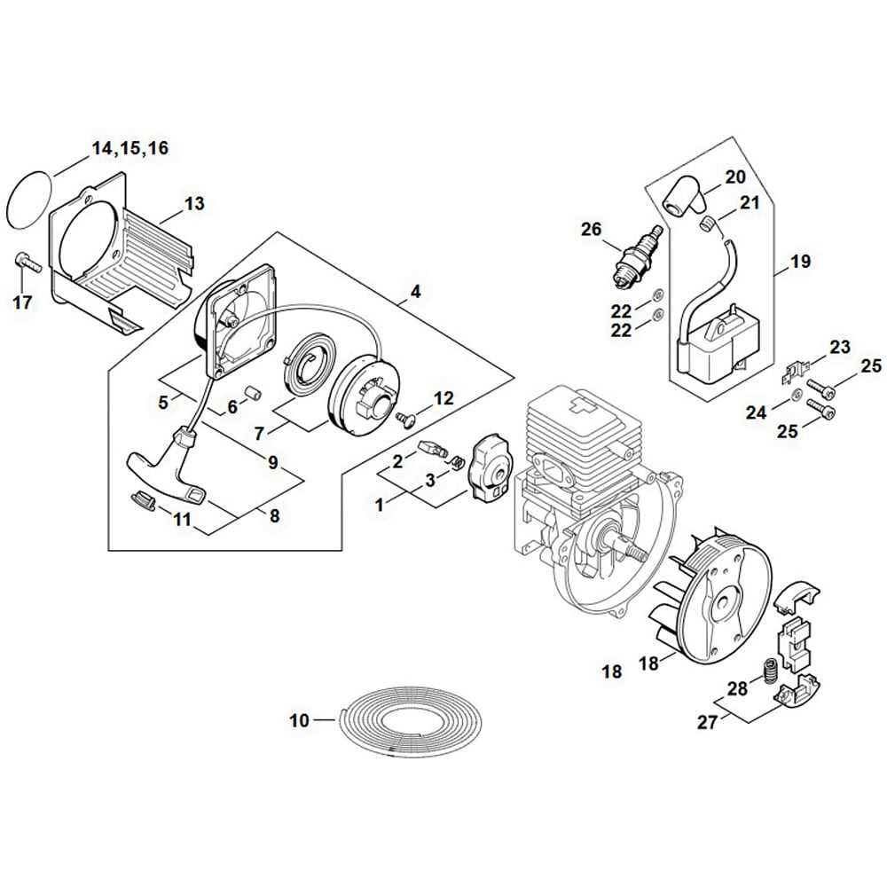 stihl hs80 parts diagram