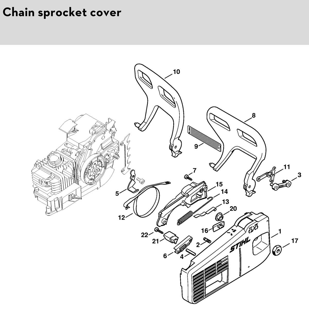 stihl ms210 parts diagram stihl ms210 parts diagram
