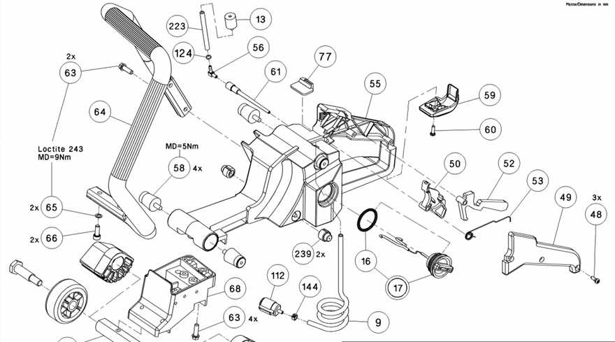 stihl ms362c parts diagram
