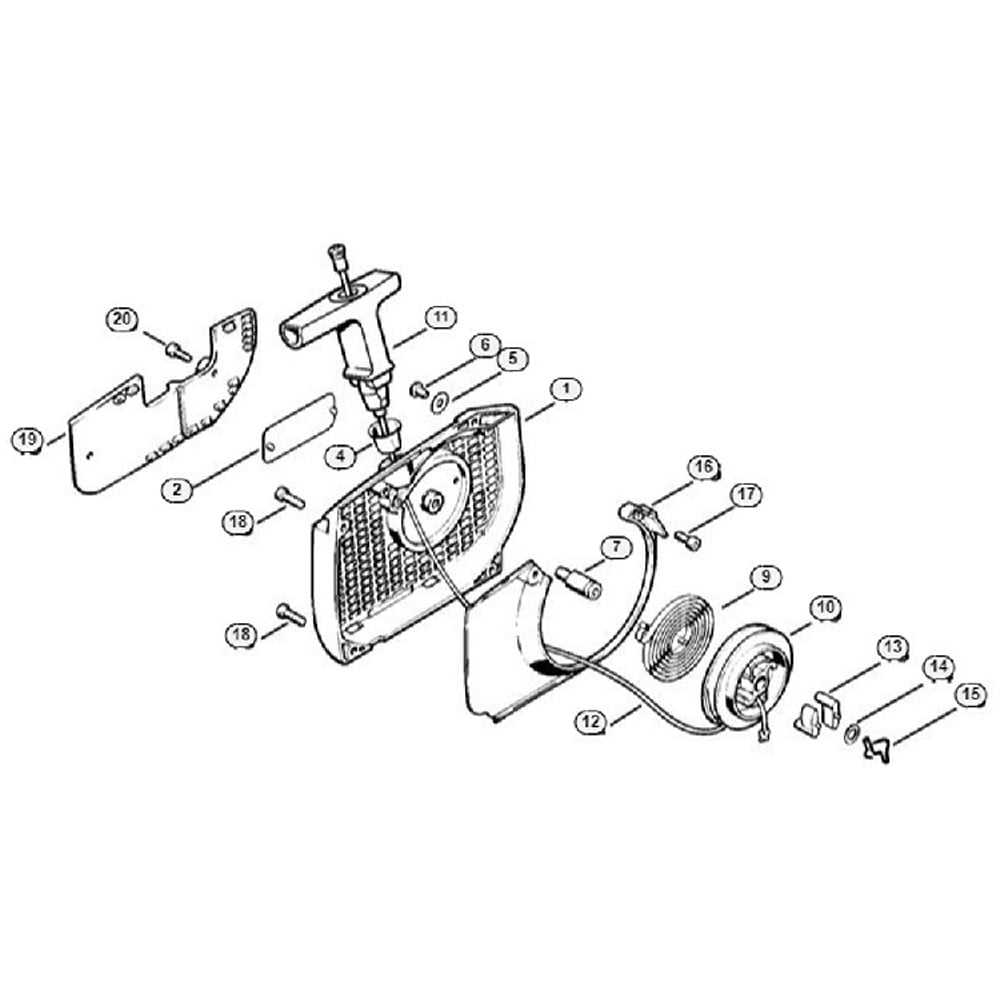 stihl ms440 parts diagram