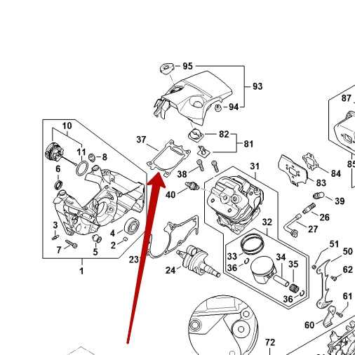 stihl ms460 parts diagram