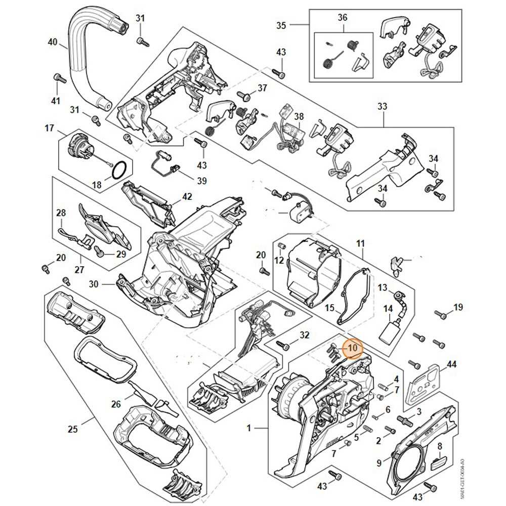 stihl parts diagrams