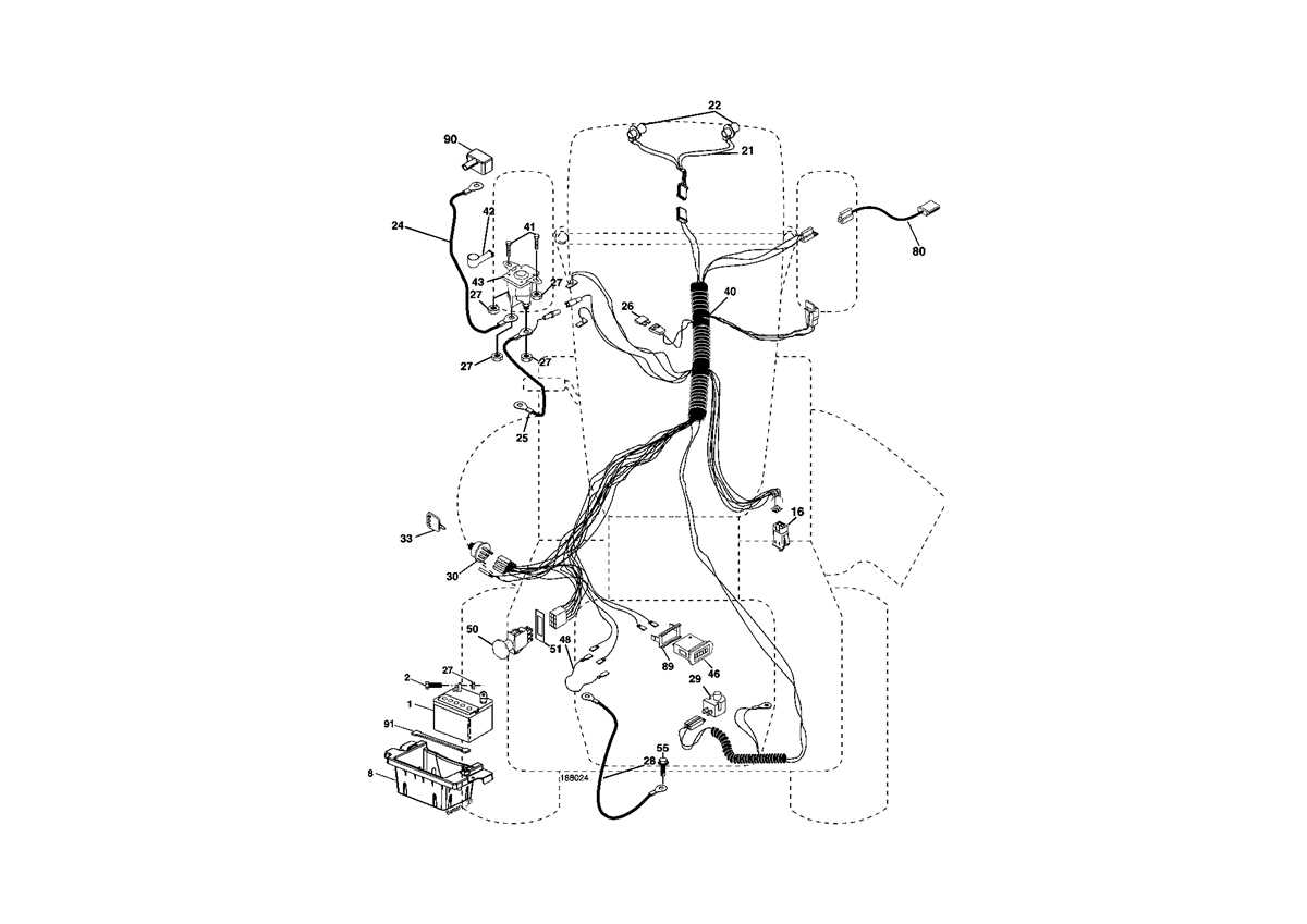 husqvarna yth18542 parts diagram