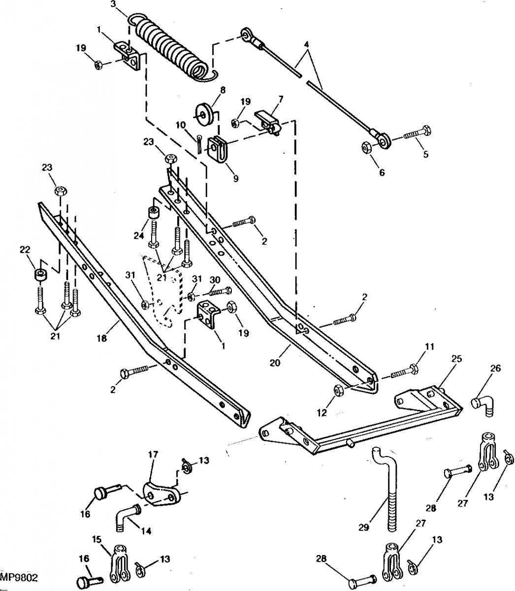 stx38 john deere parts diagram