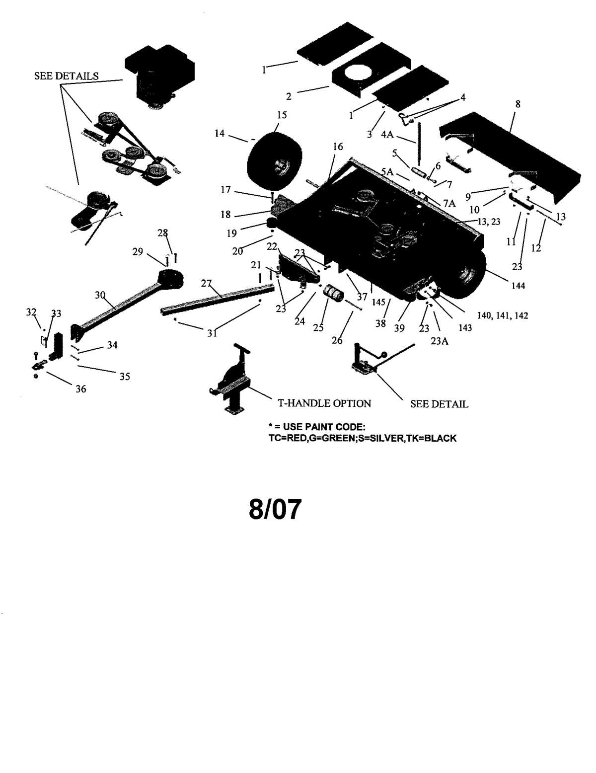 swisher 44 pull behind mower parts diagram pdf