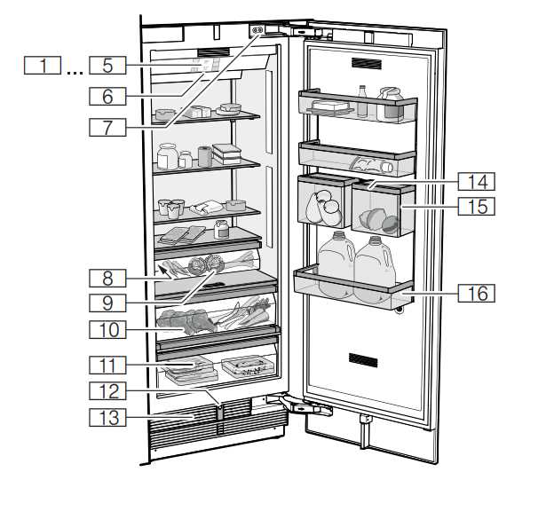 thermador refrigerator parts diagram thermador refrigerator parts diagram