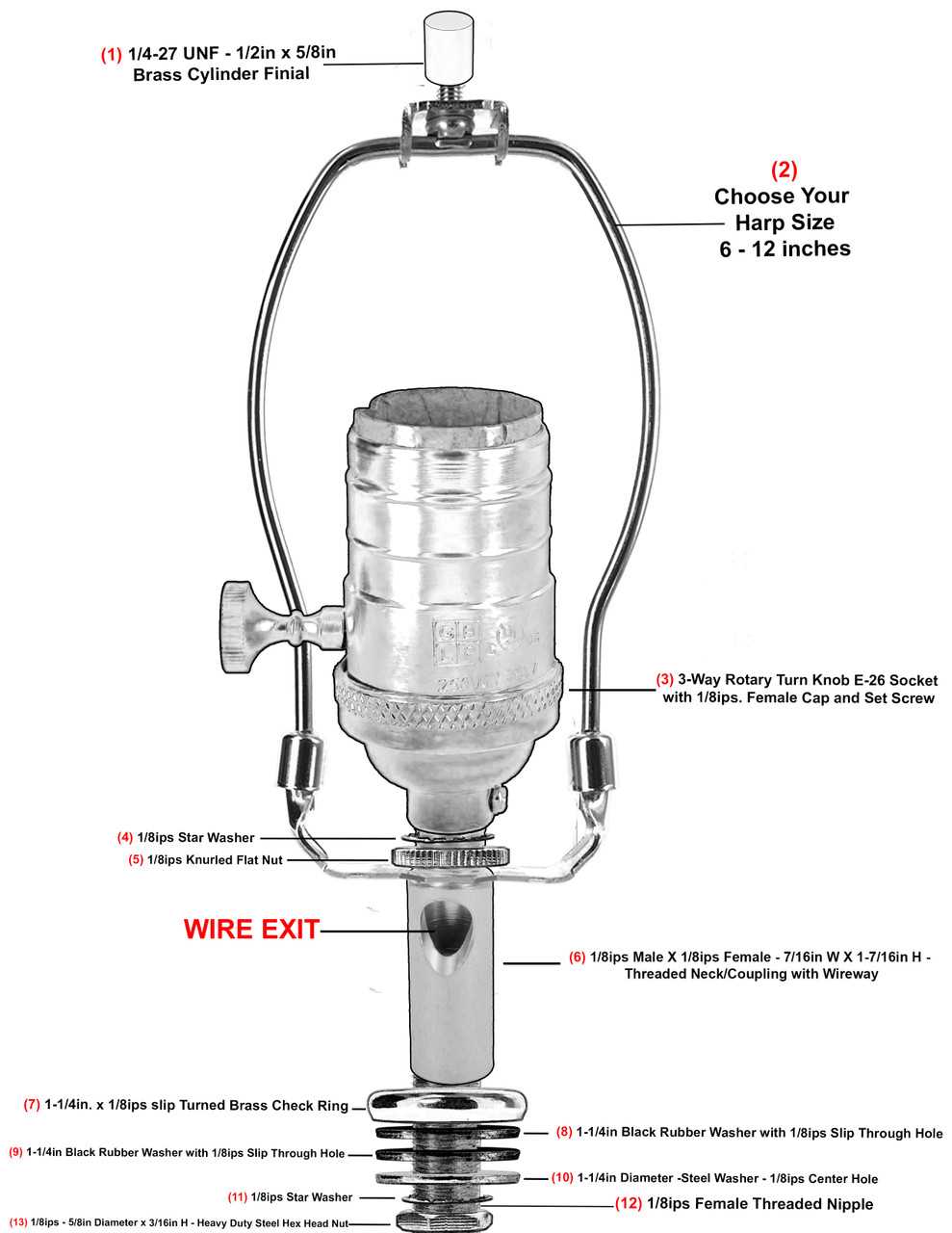 table lamp parts diagram table lamp parts diagram