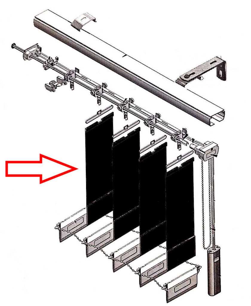 vertical blinds parts diagram vertical blinds parts diagram