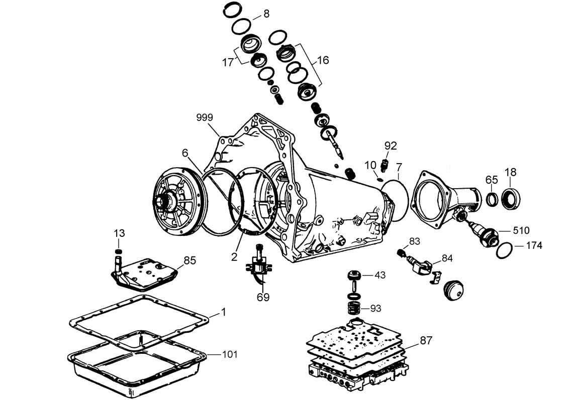 th700r4 transmission parts diagram