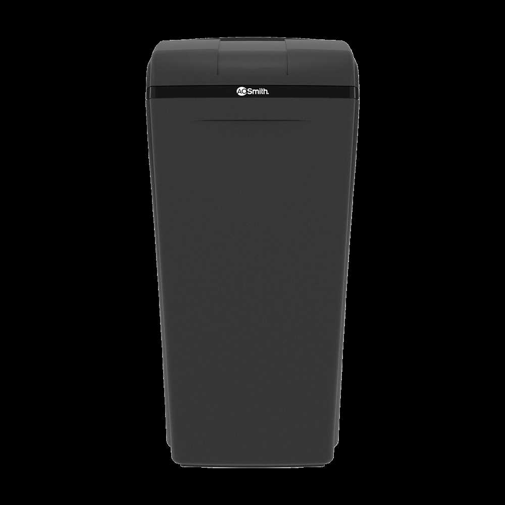 ao smith water softener parts diagram