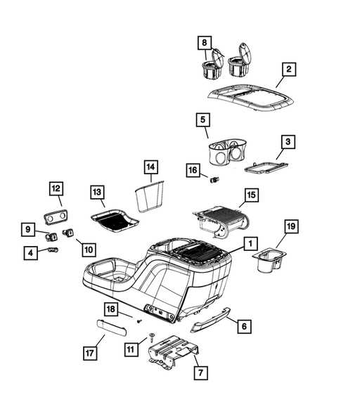 chrysler pacifica parts diagram