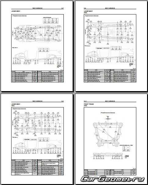 toyota sienna body parts diagram