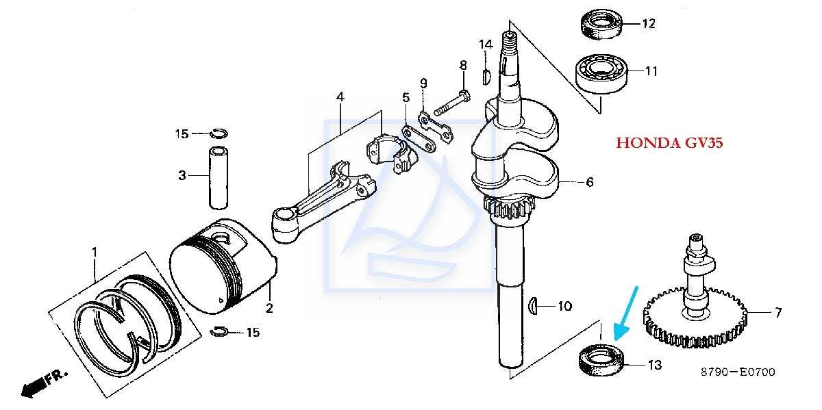 honda gx120 parts diagram