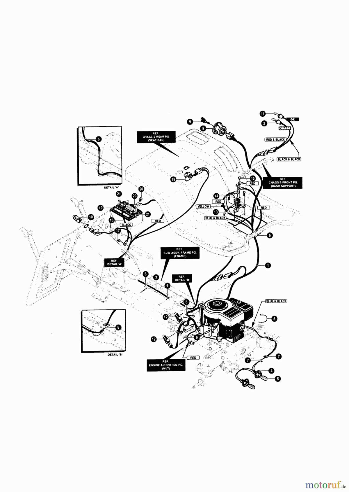 craftsman yts4000 parts diagram