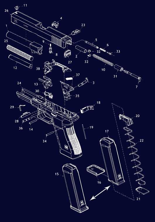 umarex glock 19 parts diagram