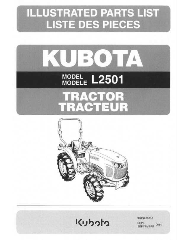kubota l2501 parts diagram kubota l2501 parts diagram