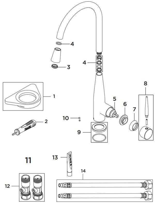 pfister kitchen faucet parts diagram pfister kitchen faucet parts diagram