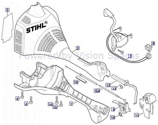 stihl fs85 parts diagram