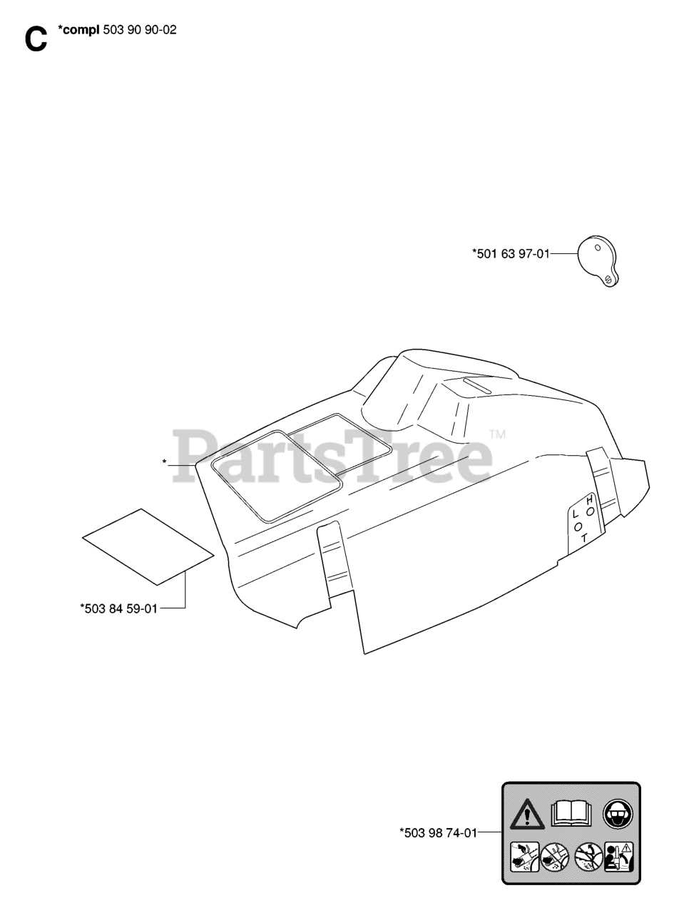 husqvarna 353 parts diagram