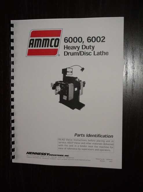 ammco brake lathe parts diagram