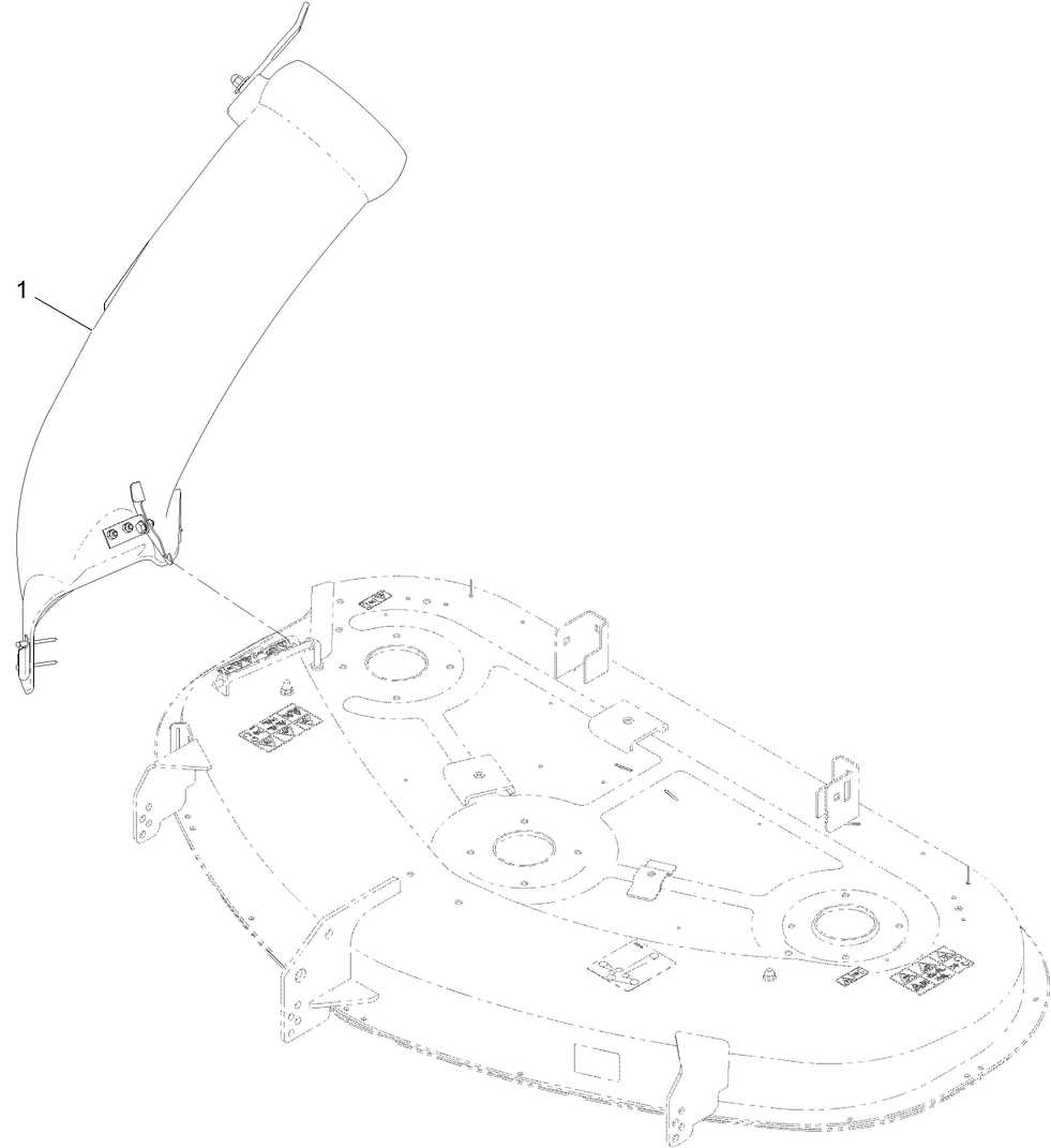 john deere 42c mower deck parts diagram