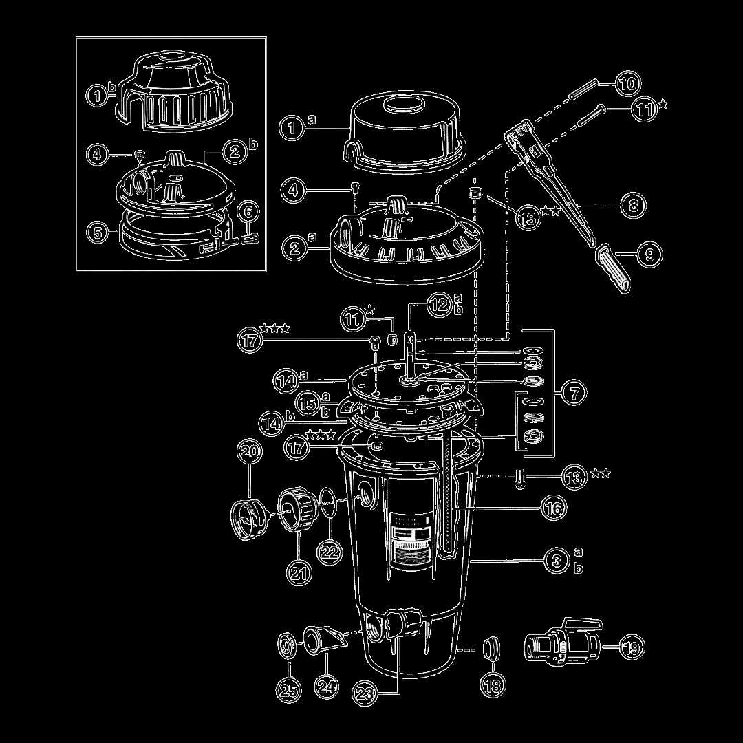 hayward filter parts diagram