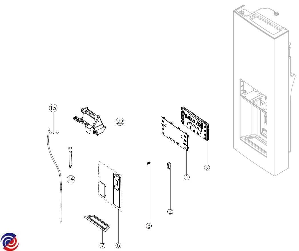 lg lfx31925st parts diagram