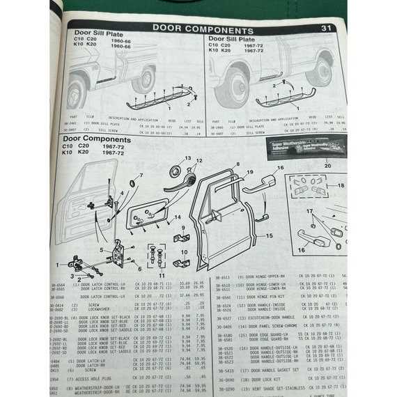 chevy silverado door parts diagram chevy silverado door parts diagram