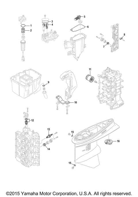 yamaha f300 parts diagram