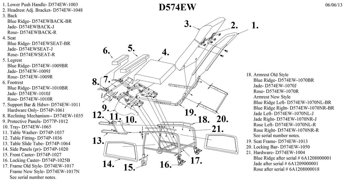 flexsteel recliner parts diagram