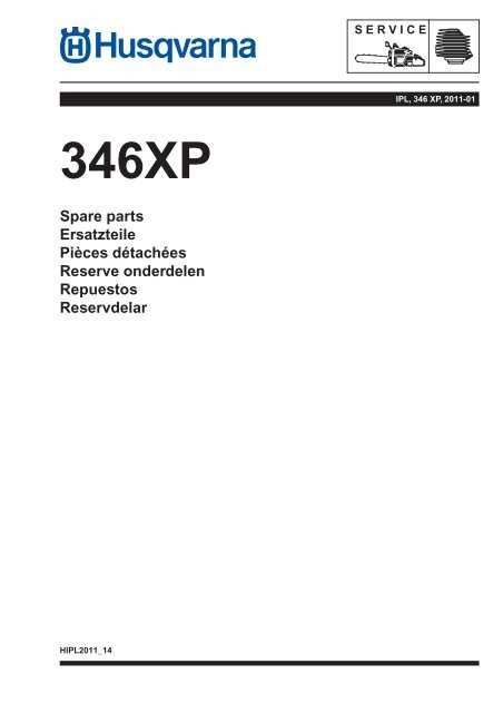 husqvarna 346xp parts diagram