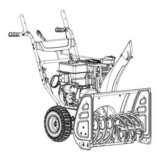 yard machine snowblower parts diagram