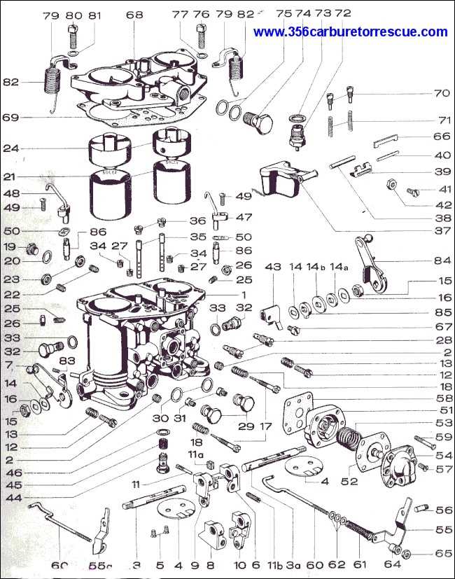 carb parts diagram