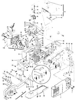 craftsman chainsaw parts diagram