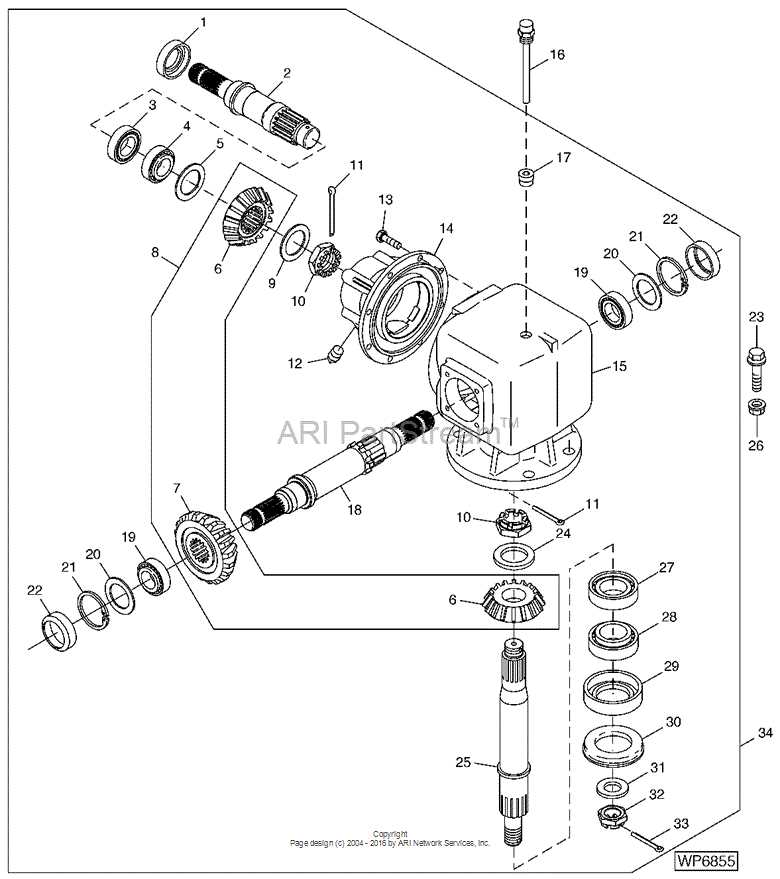 john deere 709 rotary cutter parts diagram