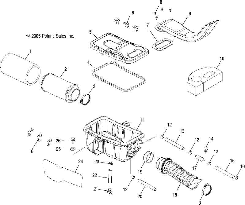 polaris sportsman 500 ho parts diagram