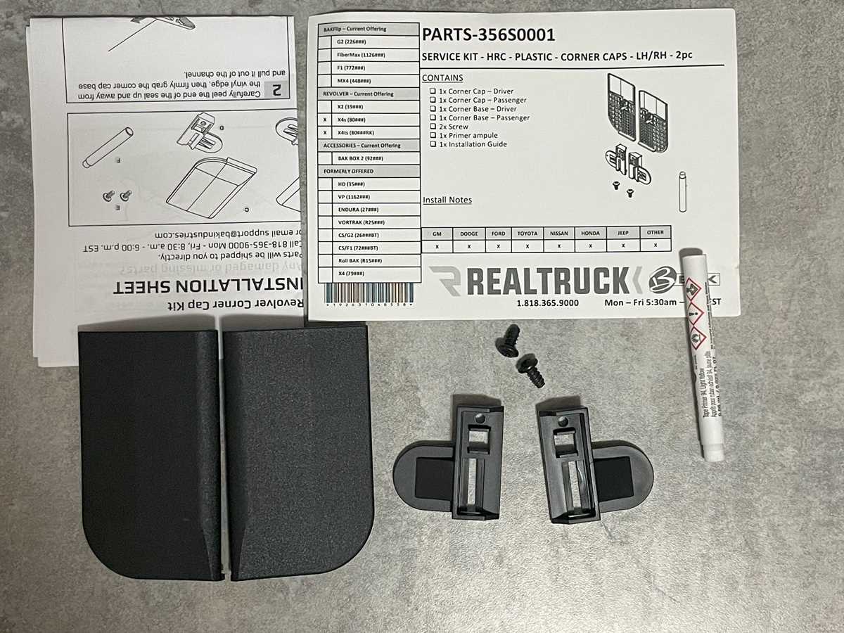 bakflip tonneau cover parts diagram bakflip tonneau cover parts diagram