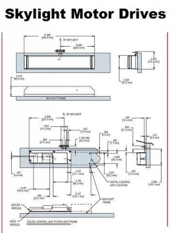 velux skylight parts diagram